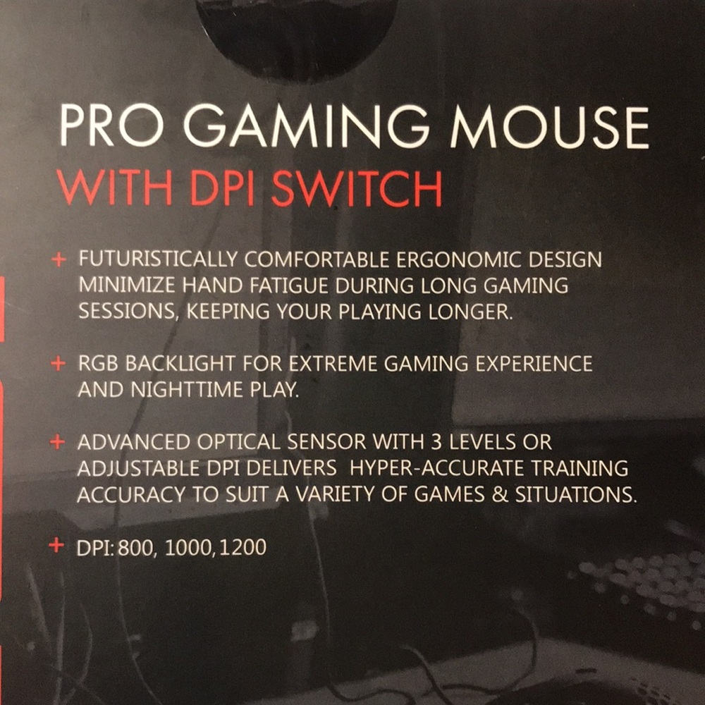 Pro Gaming Mouse - Picture 3 of 4